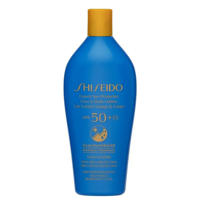 SHISEIDO 资生堂 新艳阳夏臻效水动力防.晒乳液 蓝胖子 SPF50+ 300ml