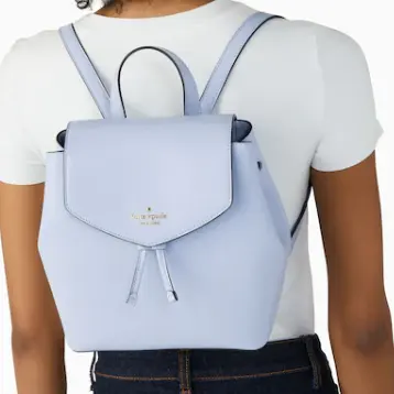 Kate Spade Lizzie 中号翻盖双肩包 多色可选