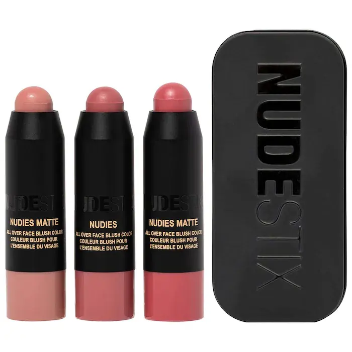 NUDESTIX Mini Pink Nude 腮红三件套