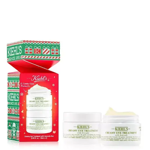 可叠加满减！Kiehl's科颜氏牛油果眼霜28ml*2套装（价值$100）