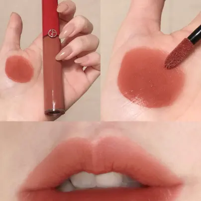 可叠加满减！Giorgio Armani 阿玛尼 红管唇釉 #214 暧昧