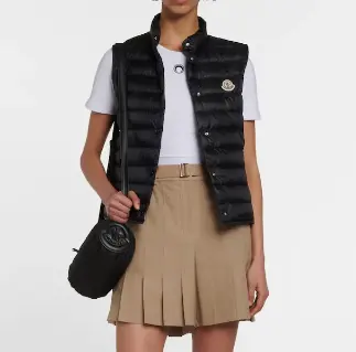 中站Bug定价！MONCLER 盟可睐 Liane 黑色羽绒背心
