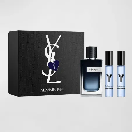 至高送$600礼卡！YSL Y男士EDP香水三件套 价值$199