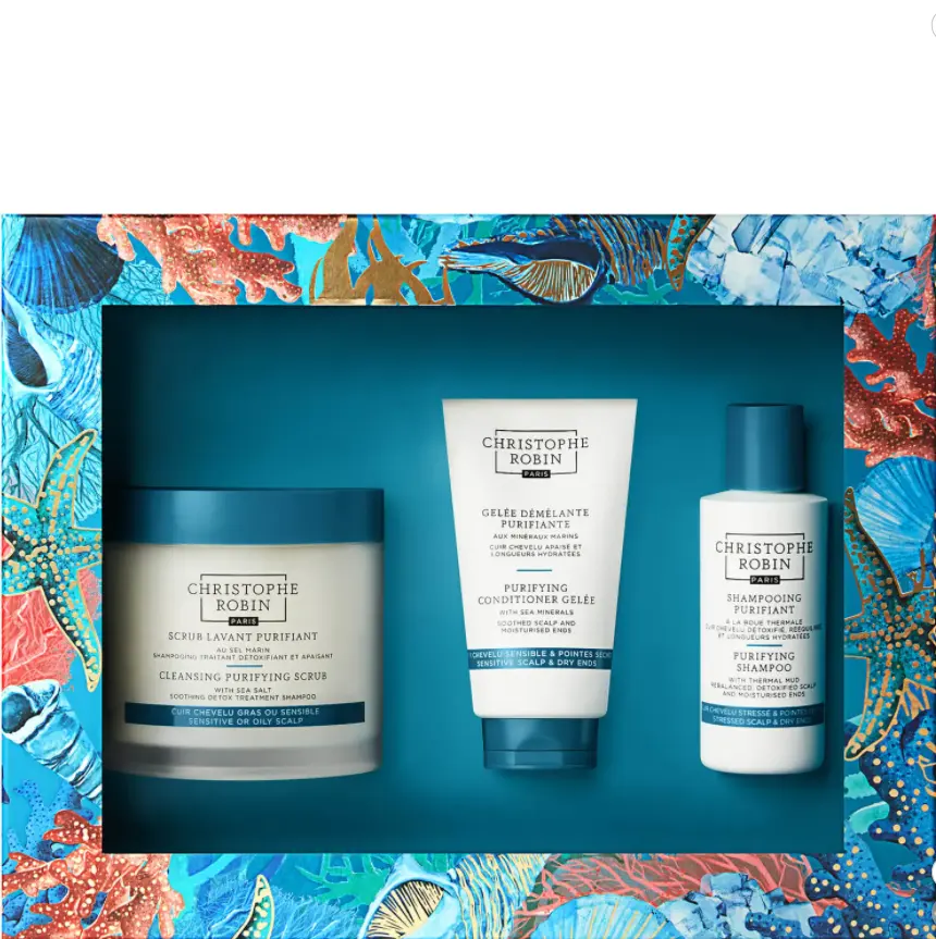 Christophe Robin 海盐舒缓洗护套装（价值$76）