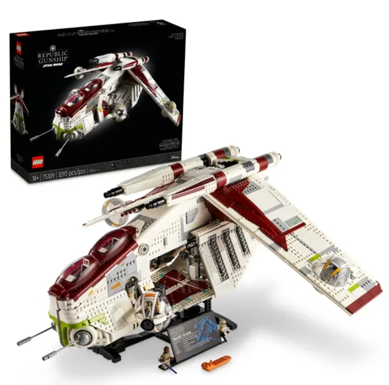 Lego 乐高 星球大战系列 75309 共和国炮艇