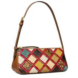 Tory Burch MCGRAW腋下包 彩色拼接