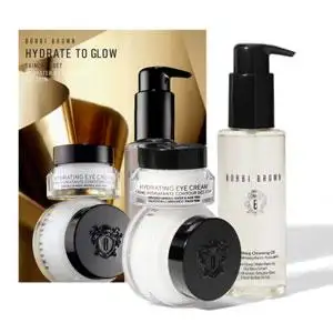 BOBBI BROWN芭比波朗HYDRATE TO GLOW护肤套组（价值$158）