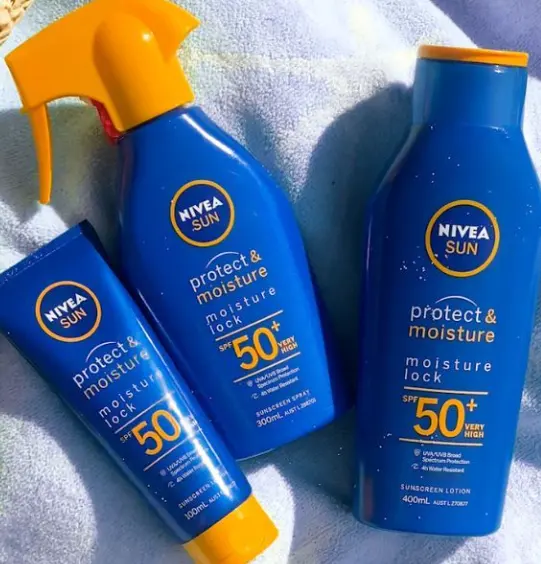 Lookfantastic 英站：NIVEA 妮维雅防晒白菜价 面部防晒、防晒喷雾、晒后修复乳