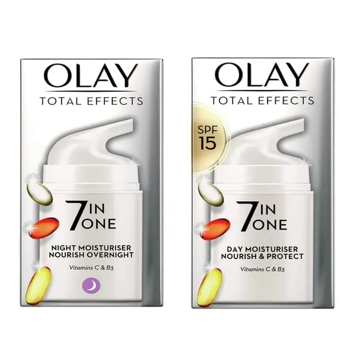 Olay 玉兰油 多效修护Total Effects 保湿日霜晚霜组合 37ml*2