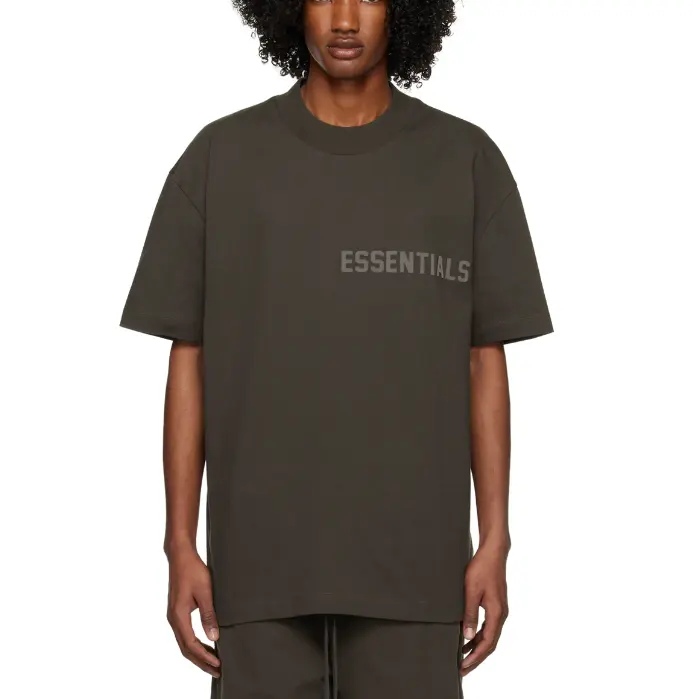 降价！ESSENTIALS 灰色圆领 T 恤