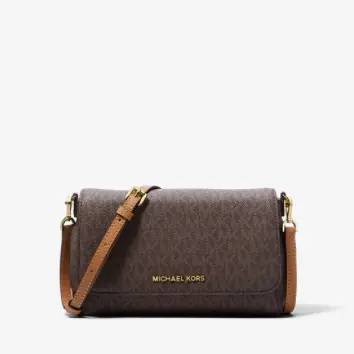 Michael Kors 中号老花翻盖斜挎包 3色