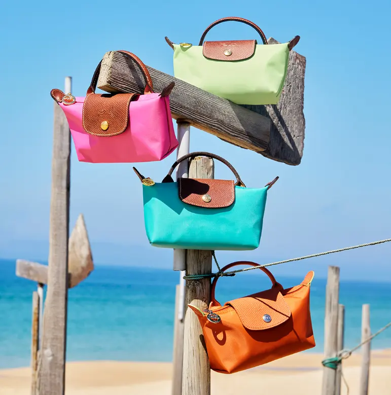 Nordstrom Rack：Longchamp 轻奢美包热卖 雾霾蓝饺子包$79