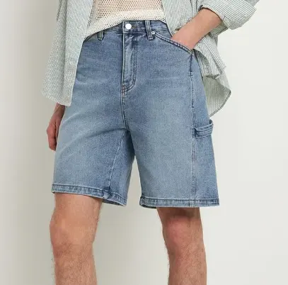 小码女生可穿！Dunst 牛仔工装短裤