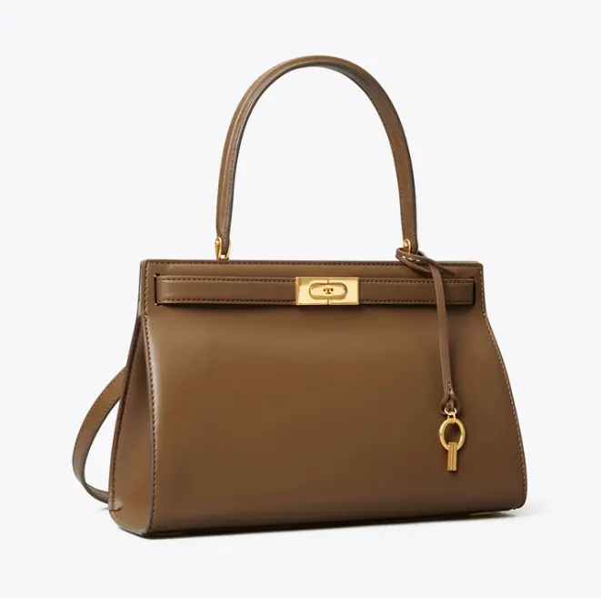 降价！Tory burch LEE RADZIWILL 棕色小号手提袋