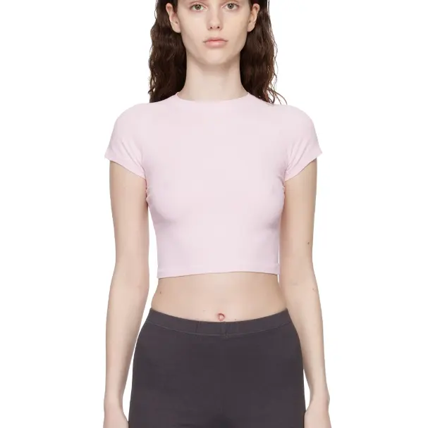 SKIMS 粉色 New Vintage Cropped T 恤