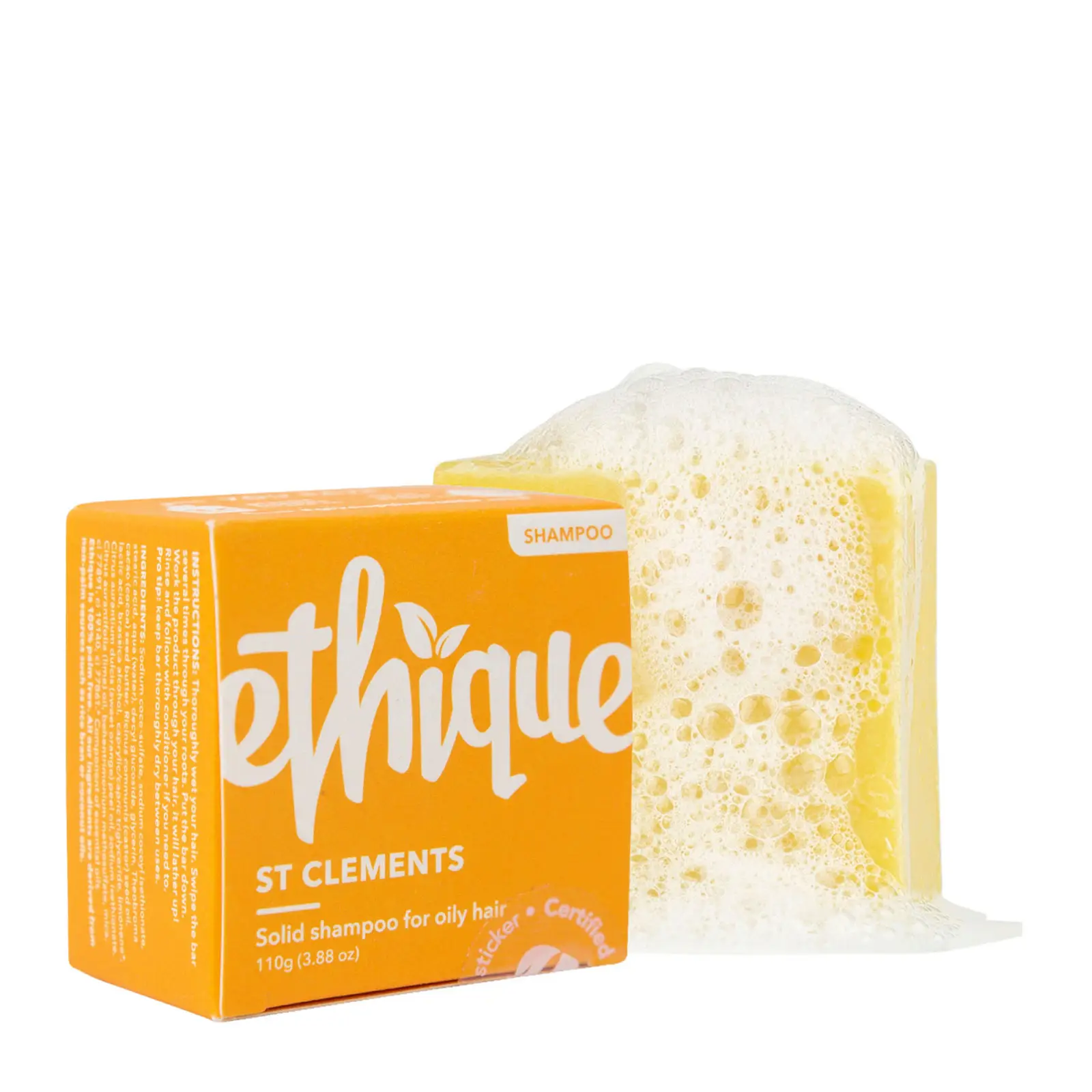 Ethique 甜橙控油洗发皂 油性发质适用 110g