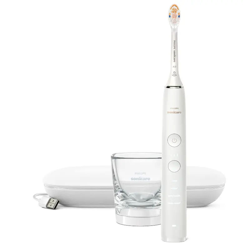 Philips 飞利浦 Sonicare 钻石清洁 电动牙刷 旅行用 便携式 充电式 附带旅行盒 HX9911/67