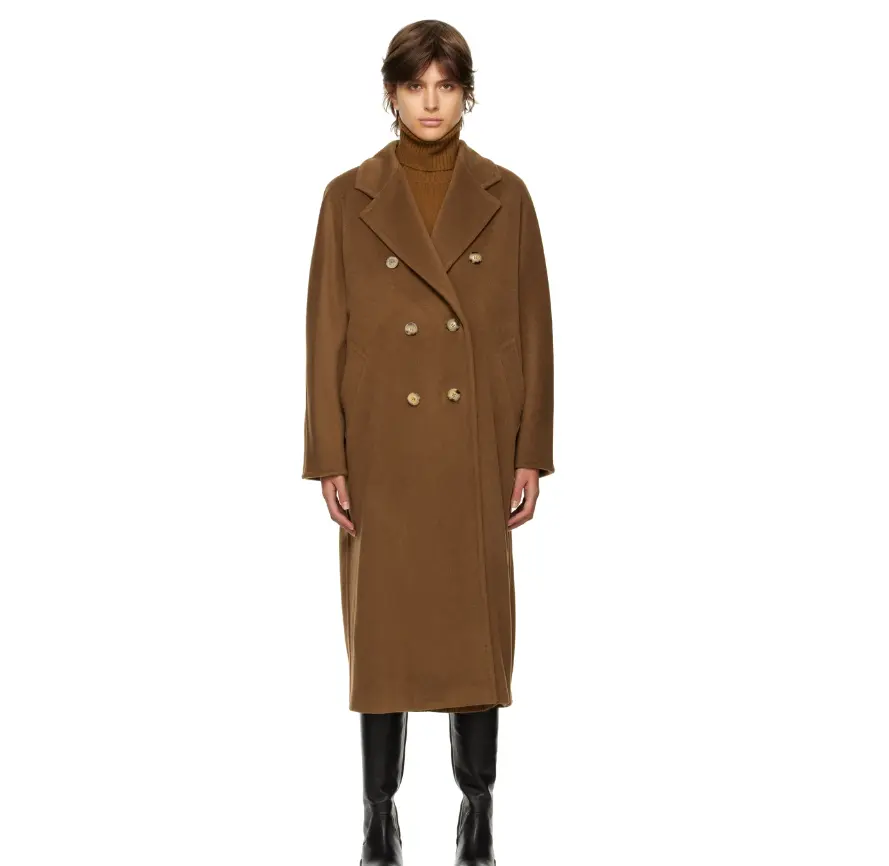 Max Mara 烟草色大衣 101801