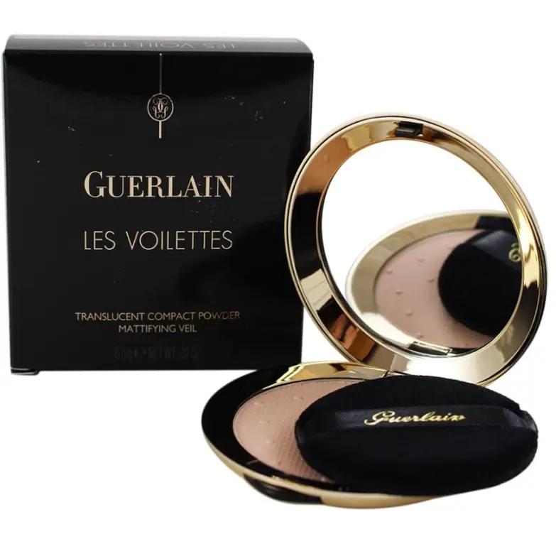 库存浅！GUERLAIN 娇兰 Les Voilettes 丝柔蜜粉饼 6.5g #02 明亮色
