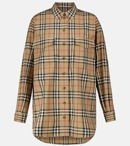 澳门站好价！BURBERRY 经典格纹衬衫