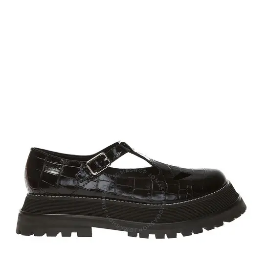 BURBERRY Aldwych T-Bar 小皮鞋