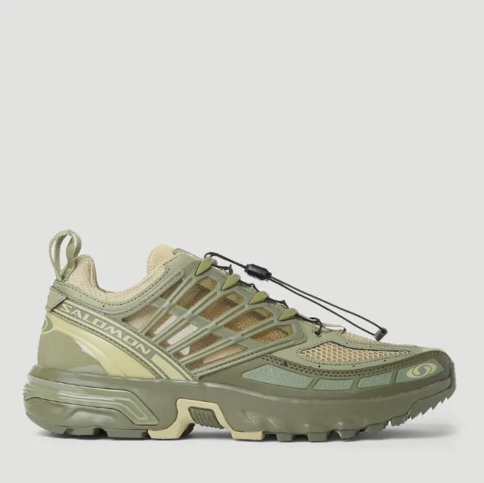 码全速抢！SALOMON ACS Pro 新配色军绿运动鞋