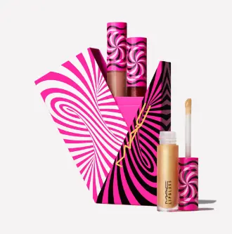 库存浅！MAC 魅可迷你唇釉3支装（价值$49）