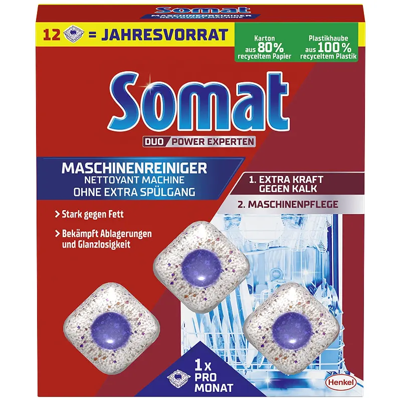 Somat 经典洗碗机专用机体清洁块12块