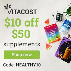 Vitacost：加购维生素和运动营养类