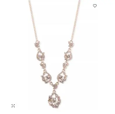 Givenchy 纪梵希 粉色水滴项链