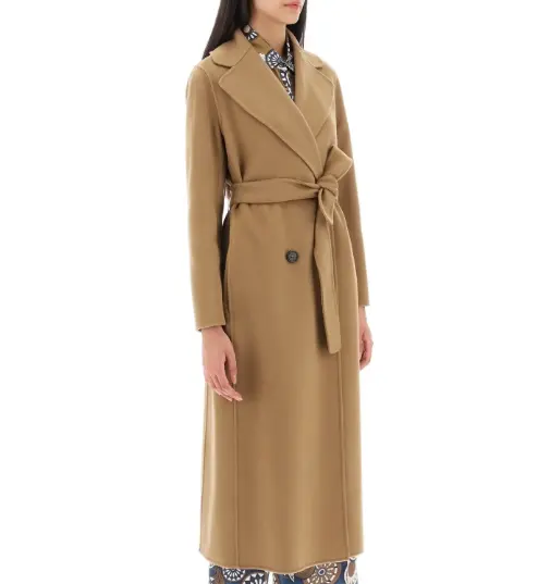 美官1850刀！S Max Mara 驼色 Paride 长款大衣