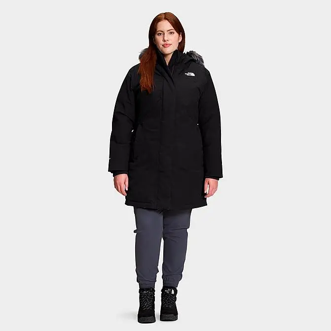 THE NORTH FACE ARCTIC 派克服 加大码 黑色