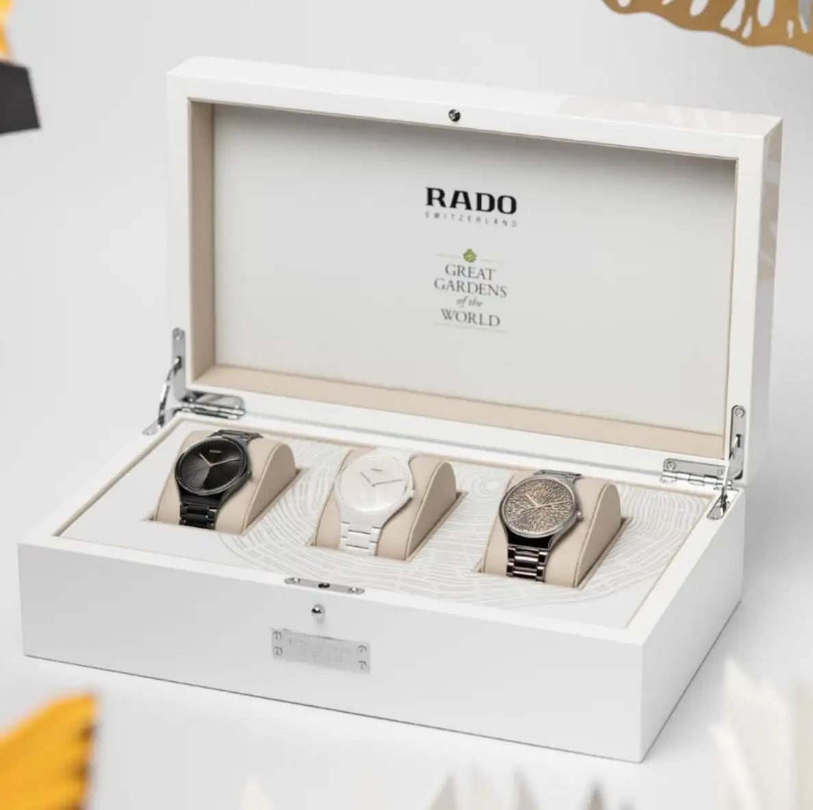 Rado 雷达表 X 世界花园组织(Great Gardens of the World) 联名系列上新