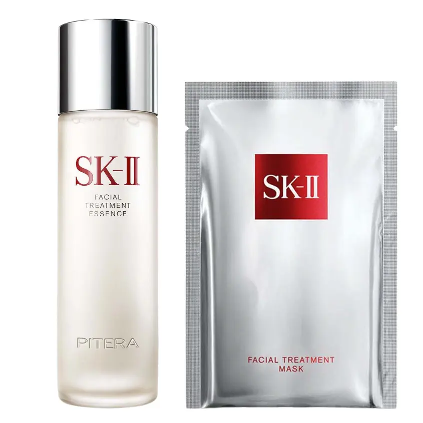 SK-II 精华水75ml+前男友面膜10片 套装