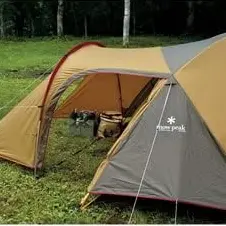 Snow Peak 雪峰 Amenity Dome S 3人户外帐篷+露营灯