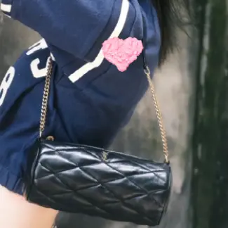新品！Saint Laurent Sade 圆筒包
