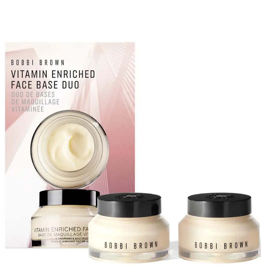 直邮中国！Bobbi Brown 芭比波朗维他命妆前橘子面霜 50ml*2+赠刷子