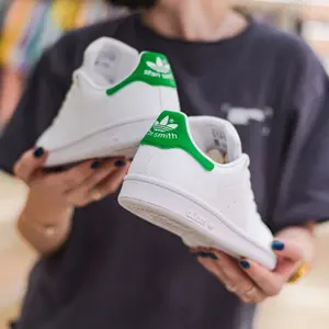 Adidas 阿迪达斯 Stan Smith 绿尾大童款
