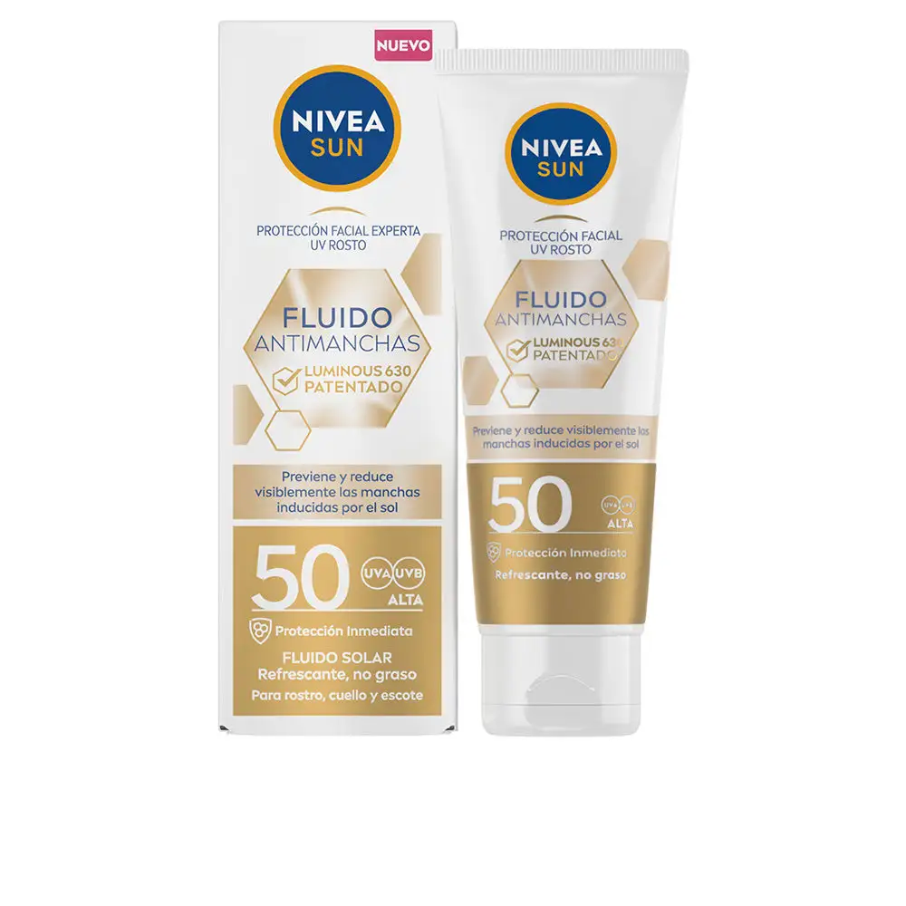 NIVEA 妮维雅 630淡斑防晒乳 SPF50 40ml 防水防汗清透保湿