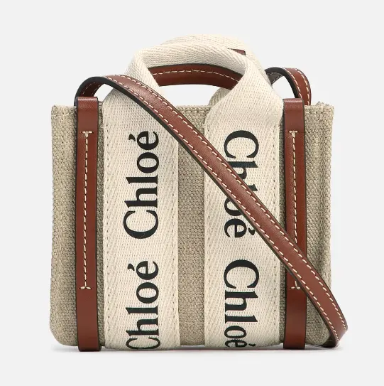 CHLOÉ 寇依 WOODY NANO 斜挎包