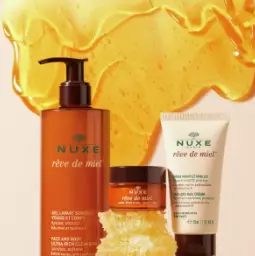 Nuxe 欧树美站：全场护肤热卖 蜂蜜唇釉$21 夜间修复霜$50