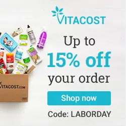 Vitacost：劳工节大促 全场营养健康食品