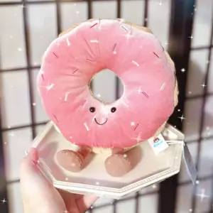 补货！Jellycat Amuseable Doughnut甜甜圈玩偶 18cm