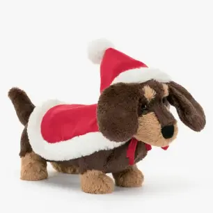 Jellycat 2023圣诞腊肠犬