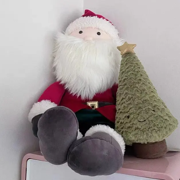 上新！Jellycat 圣诞老人 毛绒玩偶