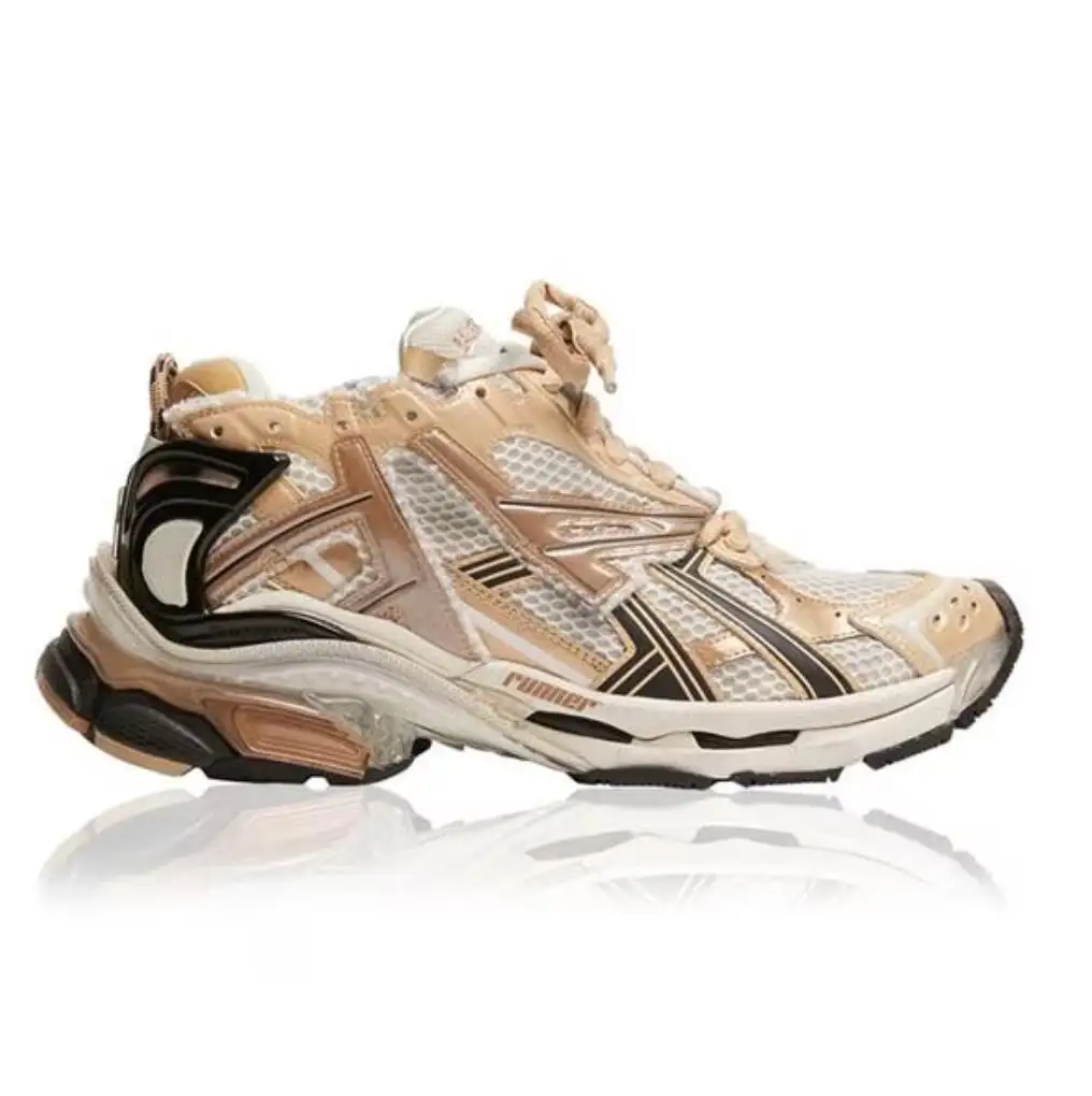 Balenciaga 巴黎世家奶茶棕色运动鞋