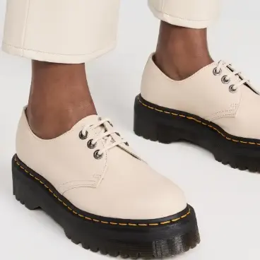 史低！Dr. Martens 马汀博士 1461 Quad II 浅口皮鞋