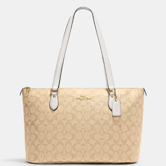 Coach 蔻驰 Gallery 老花托特包