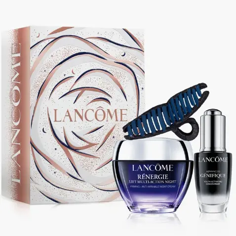 Lancome 兰蔻 小黑瓶精华20ml+塑颜晚霜50ml