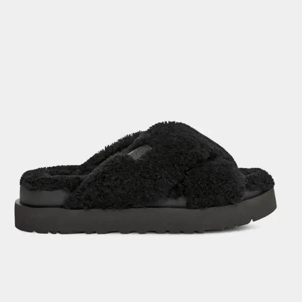 新入折扣区！UGG Fuzz Sugar 毛绒凉拖